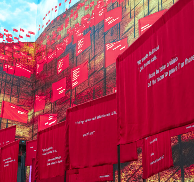 A room full of red flags